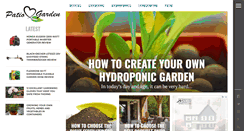 Desktop Screenshot of patiogardenideas.com