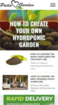 Mobile Screenshot of patiogardenideas.com